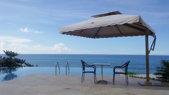 another view of the infinity pool at Mikomiko Resort in Mondragon Northern Samar