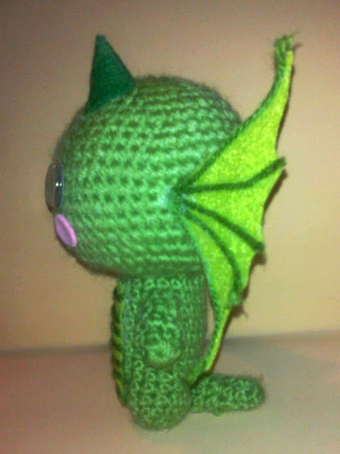 amigurumi, dragón