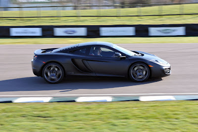 2011 McLaren MP4-12C Side Action View