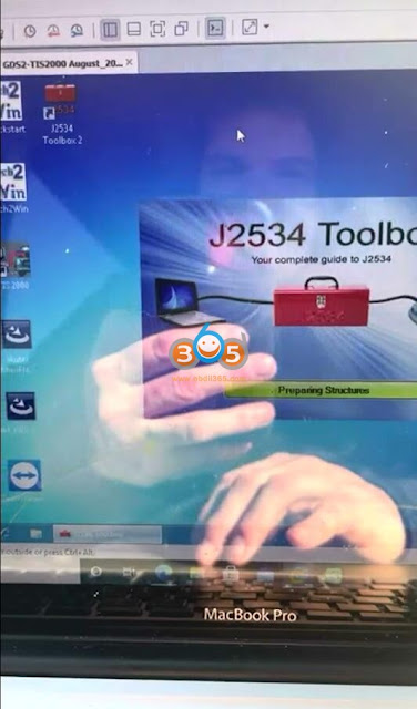 use j2534 toolbox with autel maxiflash 5