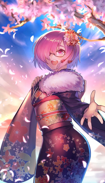 Wallpapers HD Anime Fate Grand Order Mashu Kyrielight