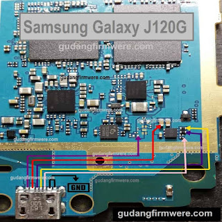 Menagatasi Permasalahan Pada Jalur USB Charger Samsung Galaxy J Jalur USB Charger Samsung Galaxy J1 2016 4G ( SM-J120G )