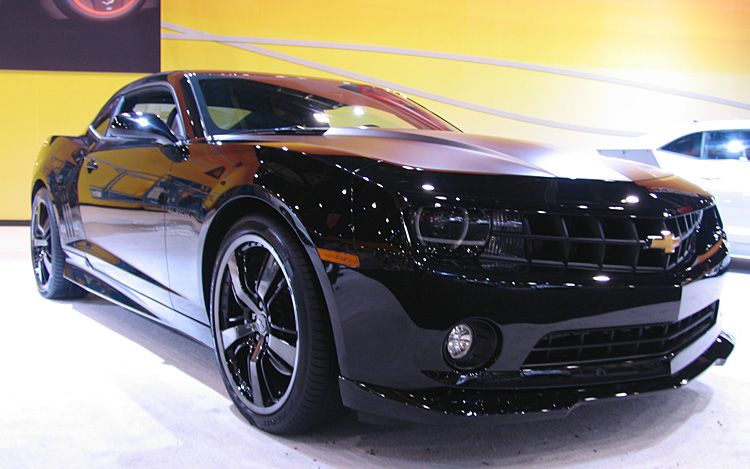 2010 chevrolet camaro black concept