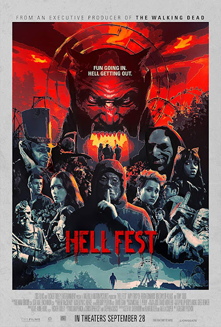 Hell Fest 2018 horror movie poster