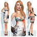 INDYRA - RARITY BODYCON: TANGERINE