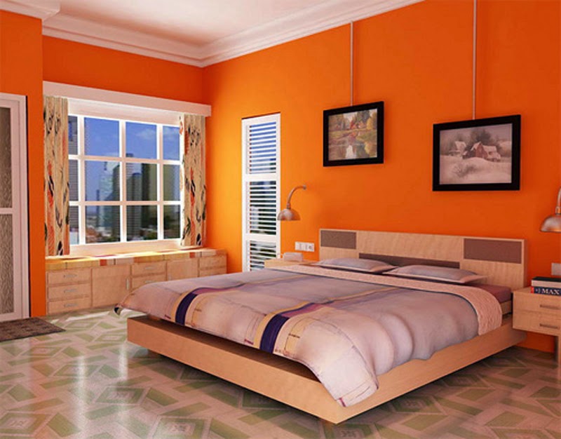 Ide Penting 22+ Cat Kamar Orange Kombinasi