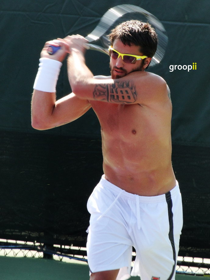 Janko Tipsarevic Shirtless at Miami Open 2011 jake t austin 2011 shirtless
