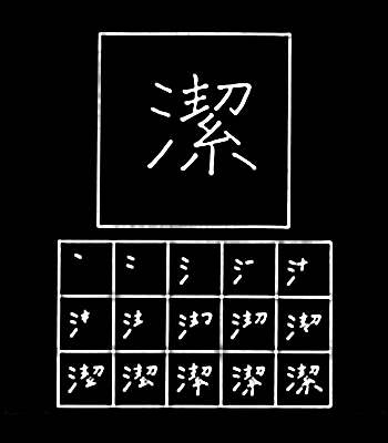 kanji sempurna