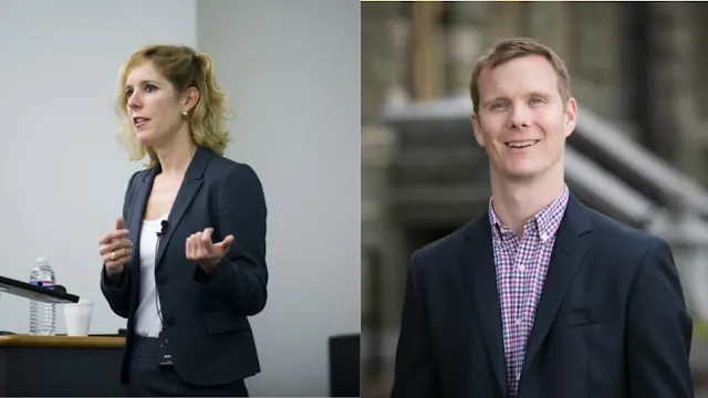 Sarah Kreps dan Doug Kriner. (Foto: NexusHub.ID).