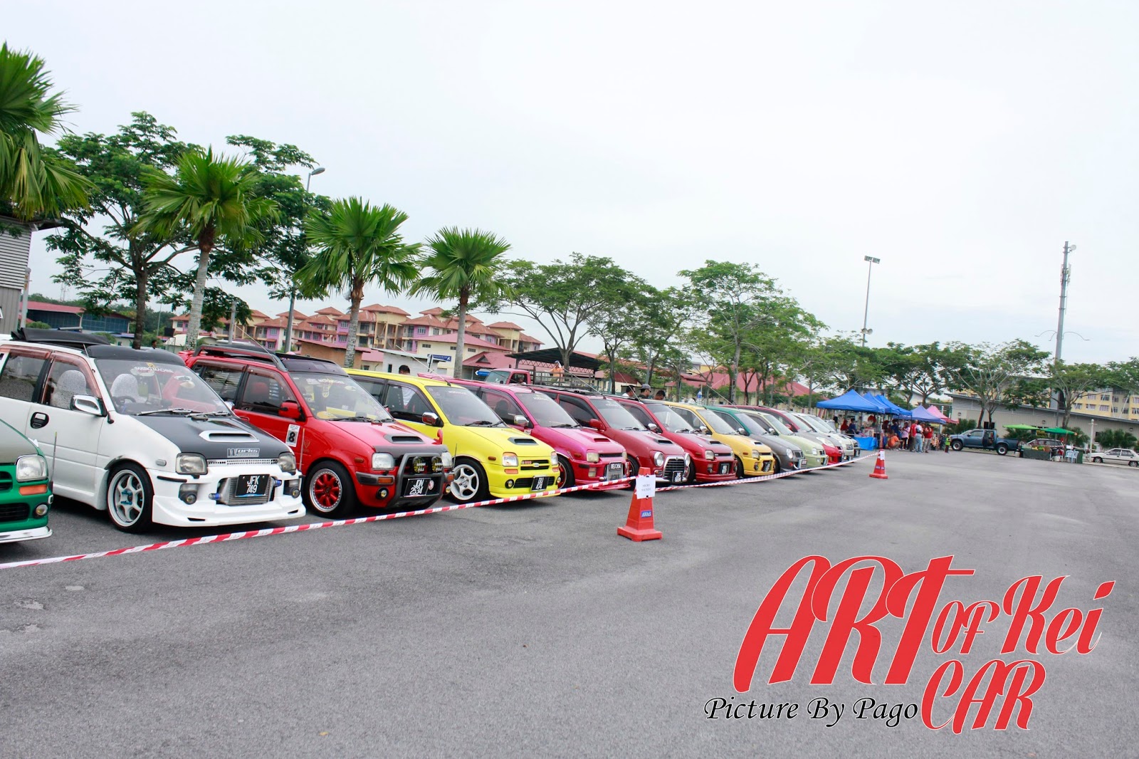 Gambar K-Car Mega Gathering UTHM  Art Of Kei Car