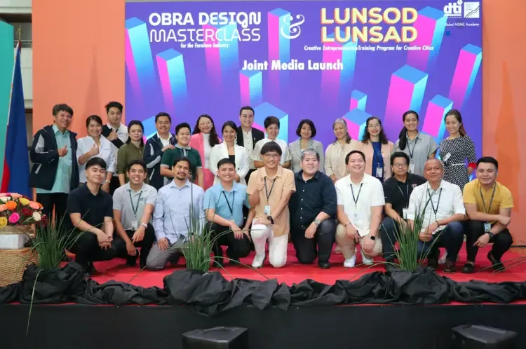 DTI unveils OBRA Design Masterclass Program to elevate the furniture industry through training and mentorships