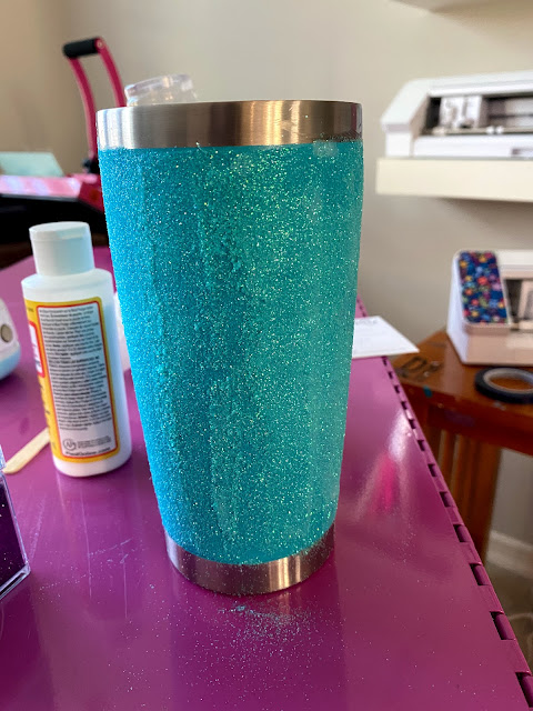 How To Make Glitter Tumblers With Epoxy For Beginners Silhouette School