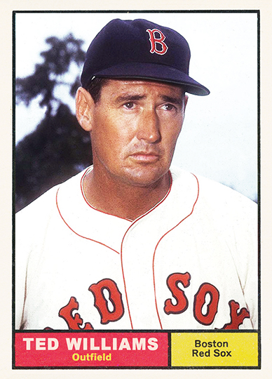 WHEN TOPPS HAD (BASE)BALLS!: CAREER-CAPPER: 1961 TED WILLIAMS