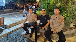 Polsek Sliyeg Amankan Nobar Malut United vs Persib Bandung di Cafe Owl