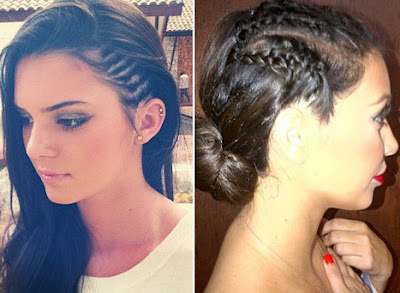 Kim-Kardashian-Kendall-Jenner-Cornrows-Hairstyles 