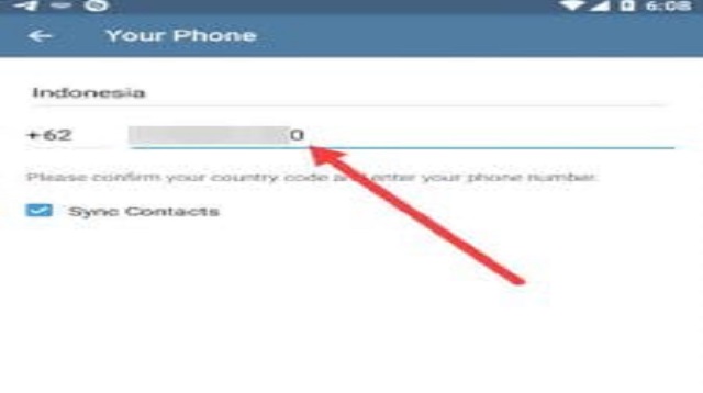 Cara Nomor Kosong Telegram