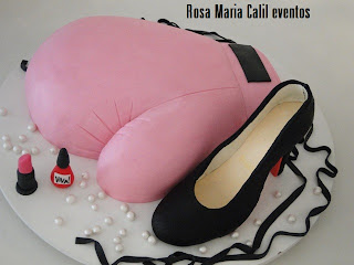 bolo luva boxe e sapato Louboutin, festa, atelier Rosa Maria Calil