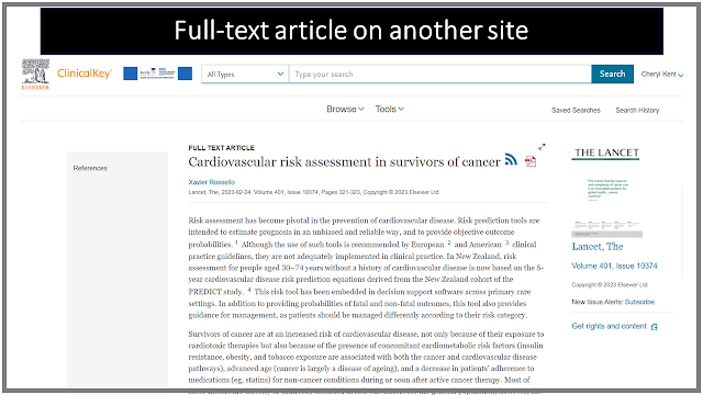 full-text of the lancet article on the clinical key website