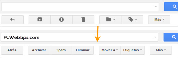 poner texto etiquetas gmail 