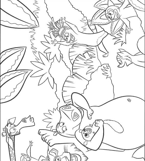 Download 9 Jungle Animals Coloring Pages >> Disney Coloring Pages