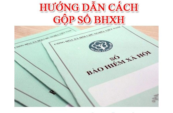 Thủ tục gộp sổ bảo hiểm xã hội đối với người lao động có 02 sổ trở lên