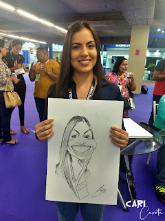 Caricaturista em Recife EXPOISP 2023