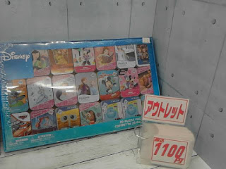 アウトレット　1137955　ディズニーキャラクター　パズル缶　20缶セット　１１００円