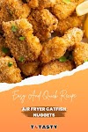 Air Fryer Catfish Nuggets | Easy Recipe By T4tasty
