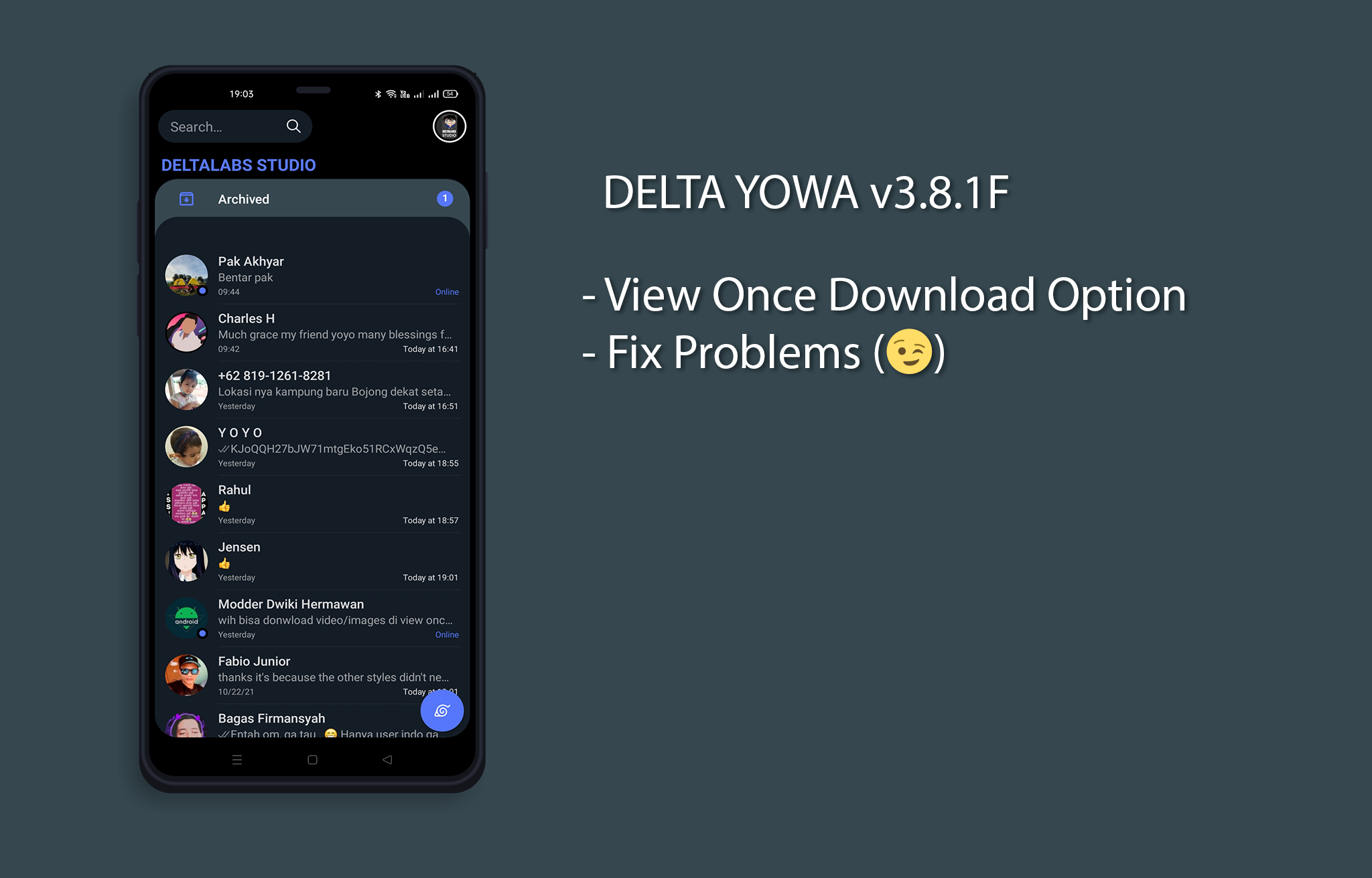 Delta YOWA v3.8.1F APK