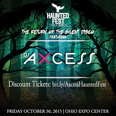 haunted fest silent disco dj axcess 2015