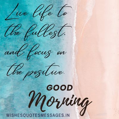 Good Morning Images with Positive Words in English