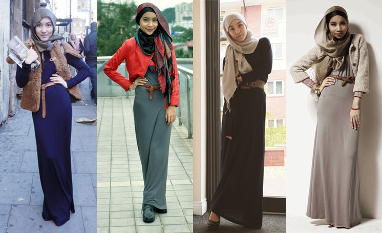 Model Maxi Dress Muslim Terbaru