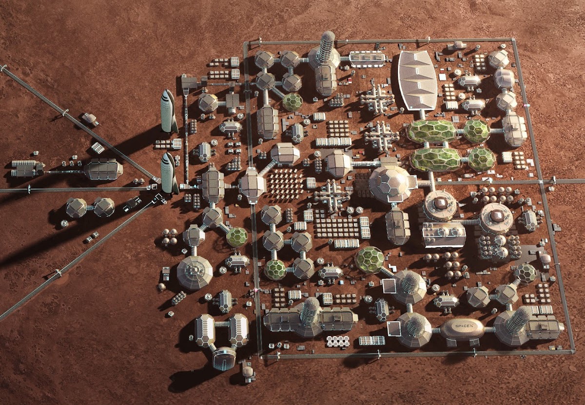 SpaceX's Mars Base Alpha