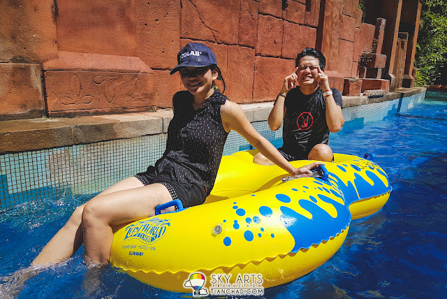 Rent a float at RM26 including RM10 as deposit @ Lost World of Tambun