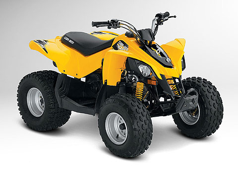 2012 Can-Am DS 70 ATV pictures. 480x360 pixels