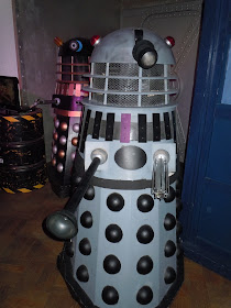 Dr Who and the Daleks movie props