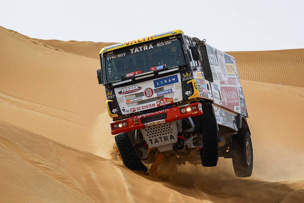 Dakar 2023: El neerlandés Janus Van Kasteren se quedó con la victoria en la Etapa 12 en camiones