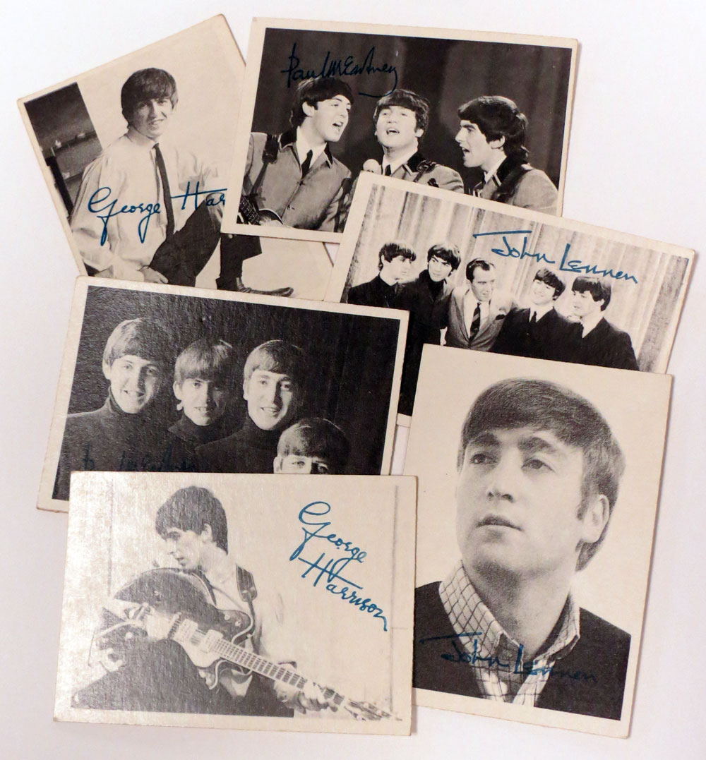 Liverpool Beatles Auction: Rare Complete Set of Series 2 AB&C Beatles Cards