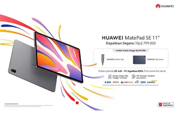 Huawei MatePad SE 11: Investasi Pintar Untuk Hiburan dan Pendidikan di Keluarga