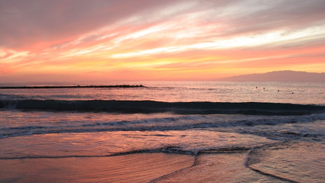 Beach, Sand, Coast, Sunset 