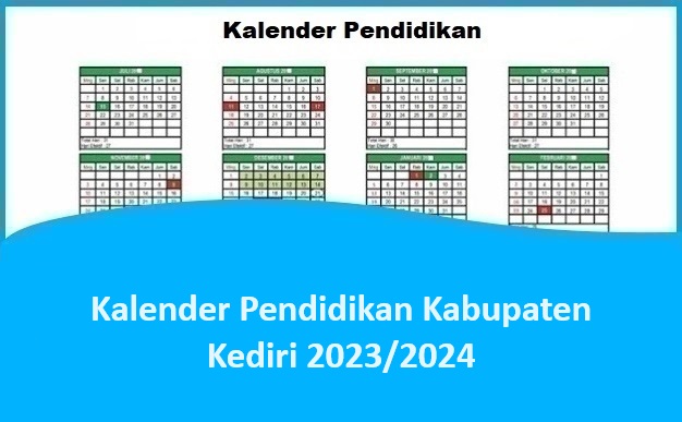 Kalender Pendidikan Kabupaten Kediri 2023/2024