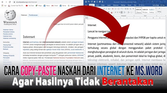 Cara Menyalin Tulisan di Laptop