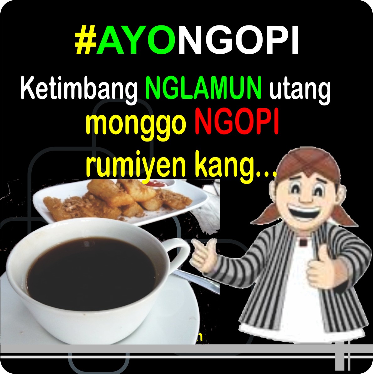 19 Gambar Terbaru Dp Bbm Gokil Ngopi 2017 Gambar DP BBM