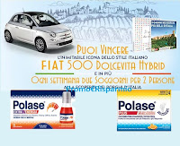 Concorso "Polase l'alleato degli Italiani" : vinci Smartbox "3 giorni nei borghi più belli d'Italia" e Fiat 500 Hybrid