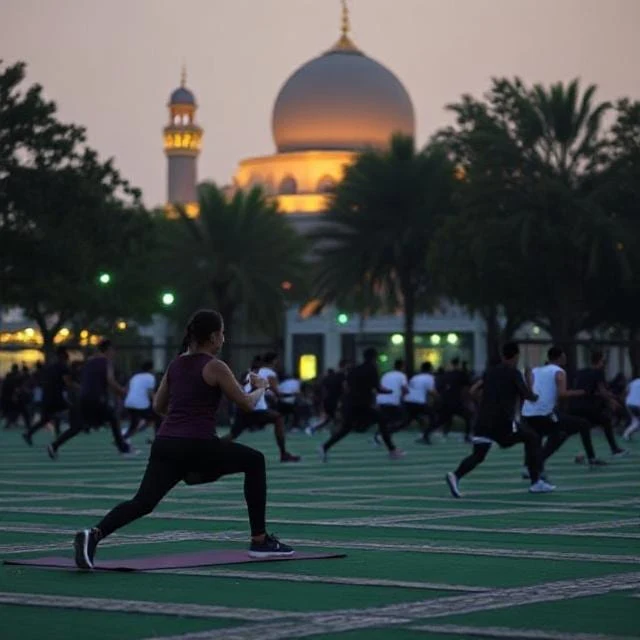 ممارسة الرياضة في رمضان
