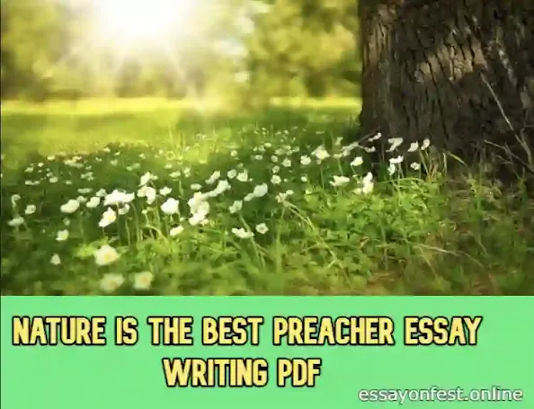 Nature Is The Best Preacher