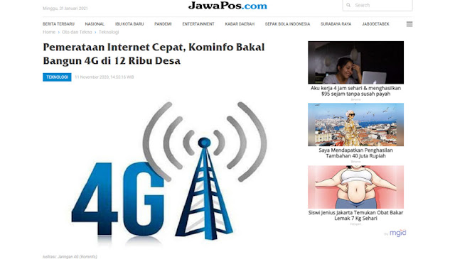 pemerataan internet cepat