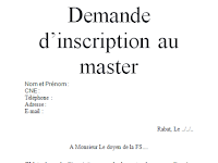 Exemplaire Dune Lettre De Motivation Pour Un Master