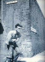 Morrissey taking one to the bollards on Reardon Street