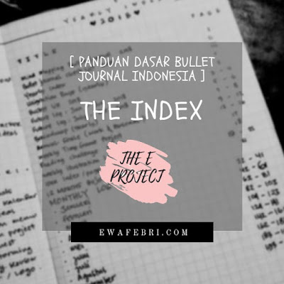 panduan dasar the index bullet journal